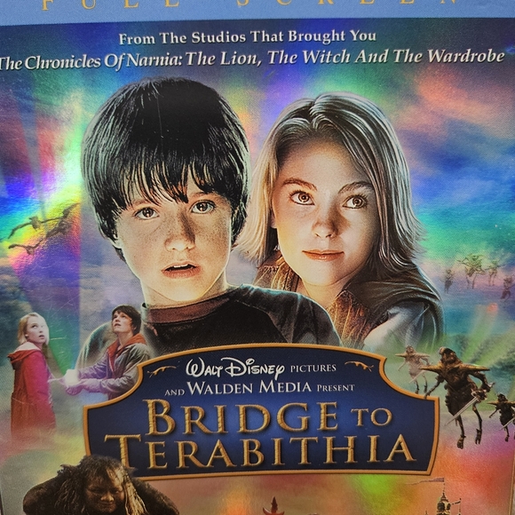 Bridge To Terabithia DVD Full Screen Walt Disney - Picture 3 of 8